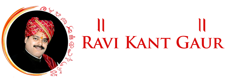 Logo pandit ravi kant gaur